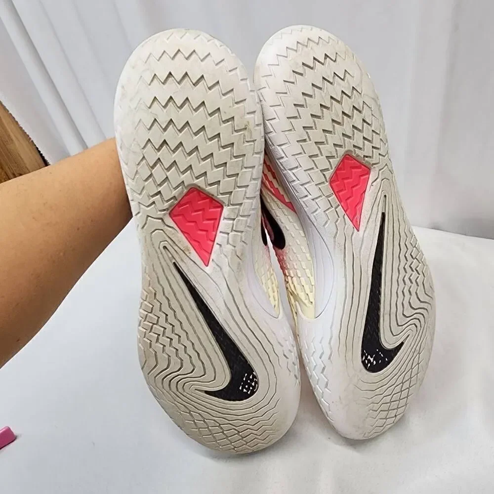 Nike Zoom Vapor Cage 4 Rafa Digital Pink/Gridiron/White Sneakers Shoes Men's 14